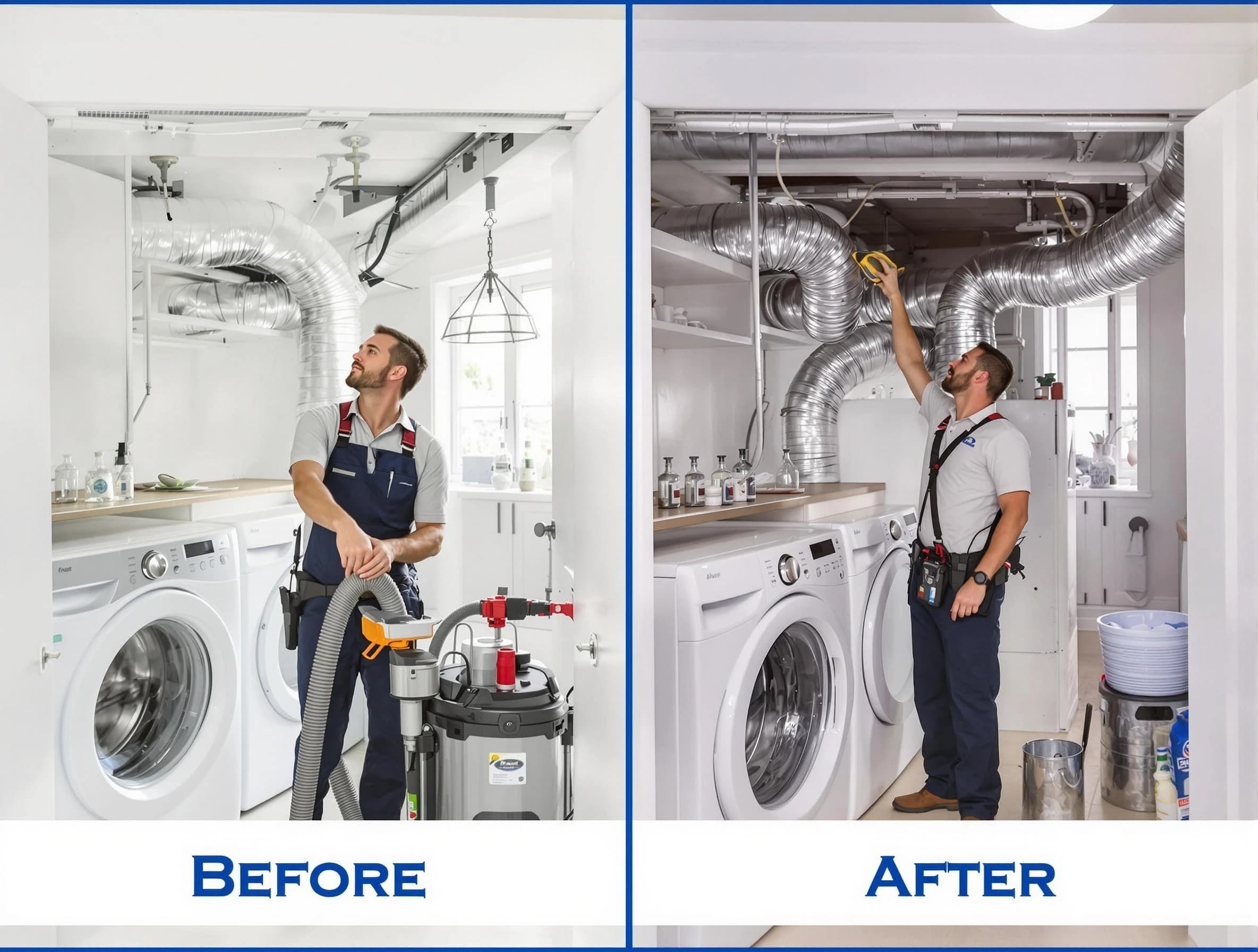 Expert gas dryer vent cleaning by Lovejoy Dryer Vent Cleaning in Lovejoy