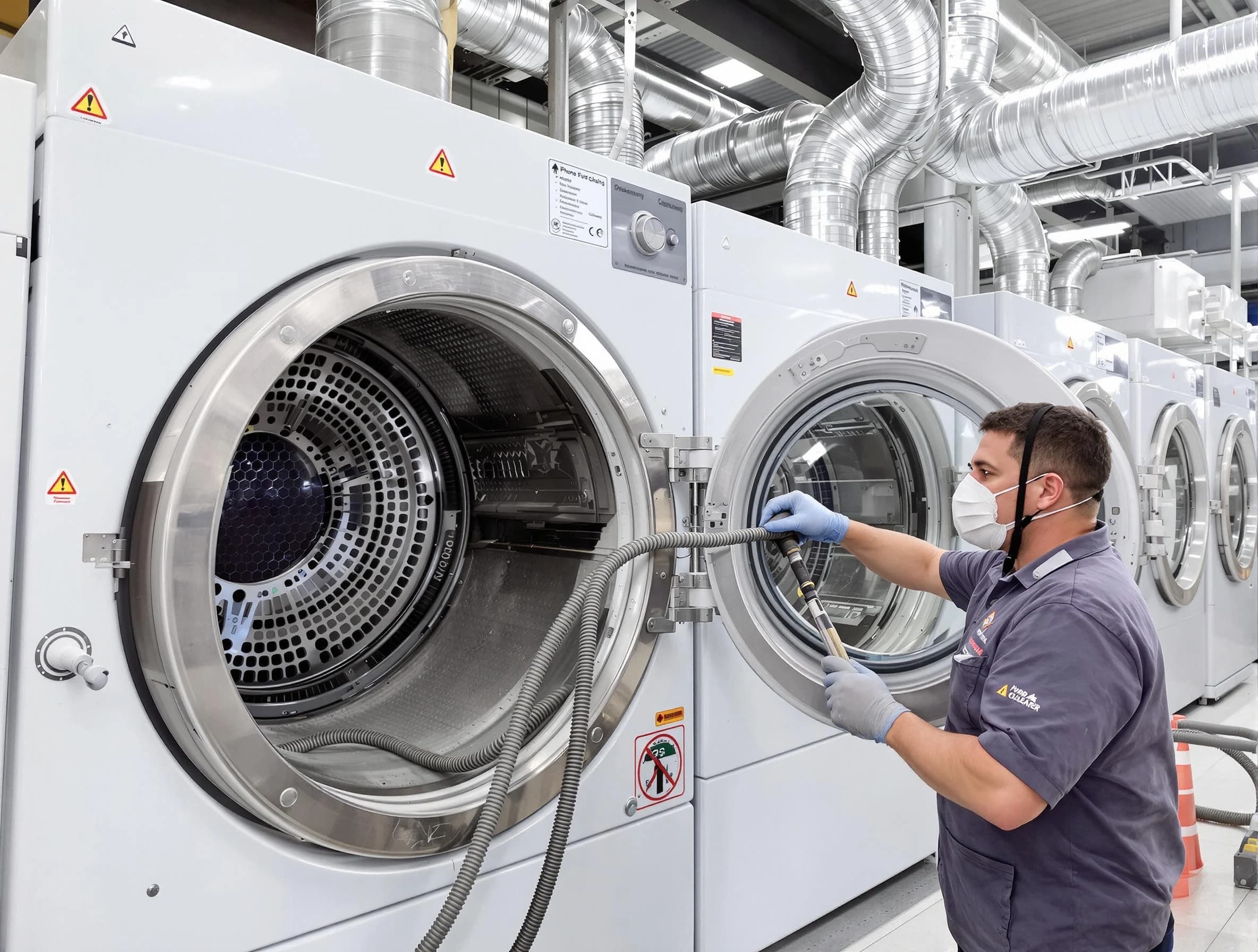 Industrial-grade dryer vent cleaning by Lovejoy Dryer Vent Cleaning in Lovejoy