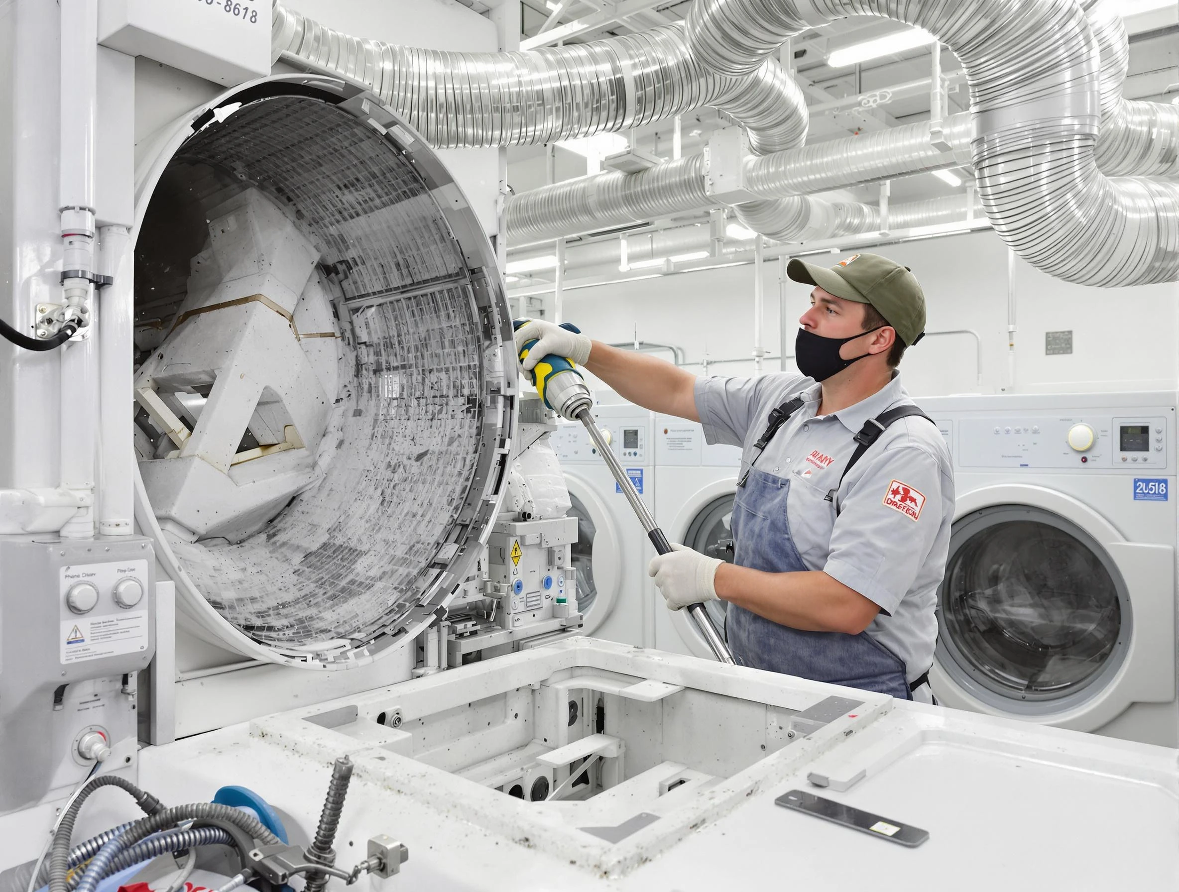 Commercial Dryer Vent Cleaning in Lovejoy