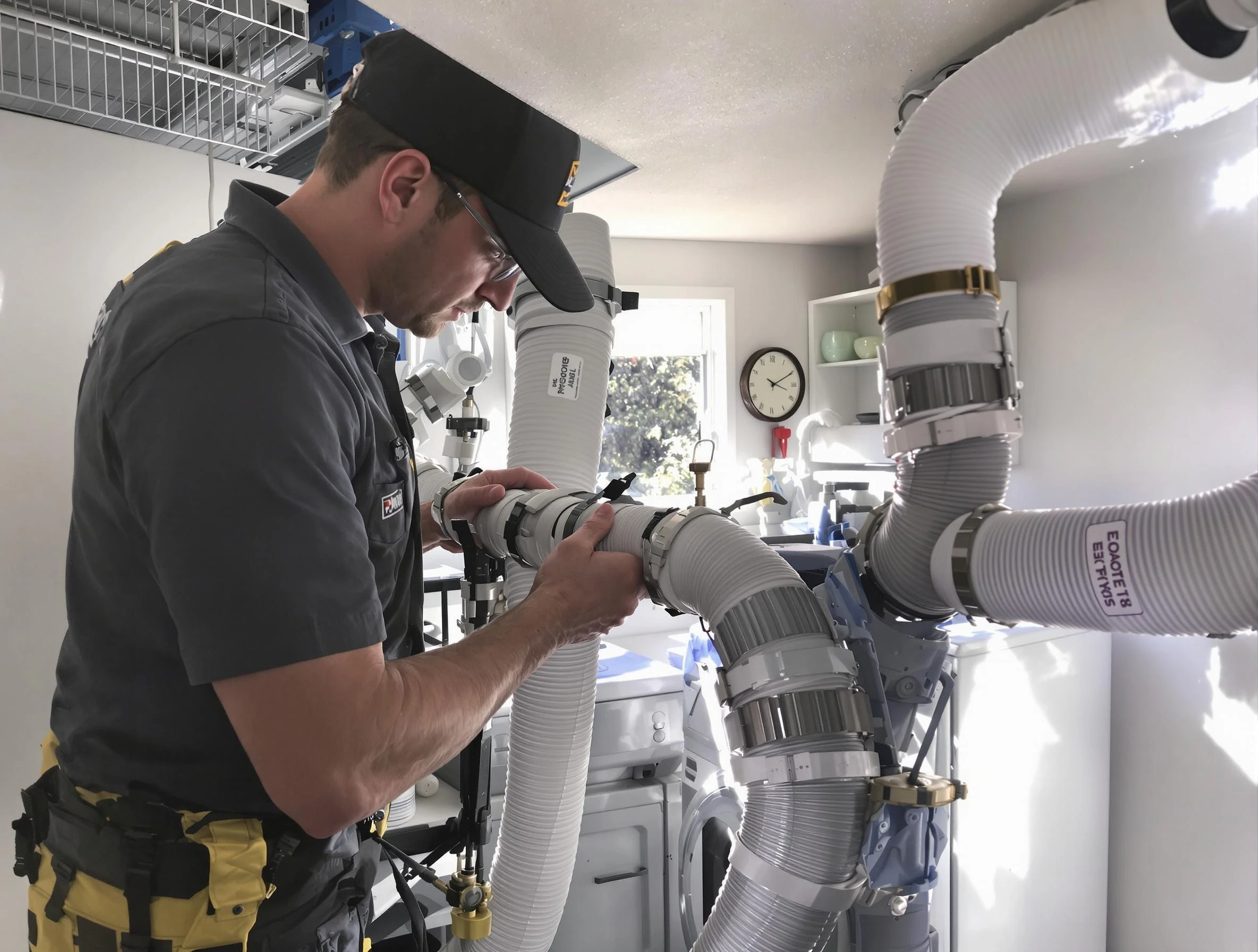 Dryer Vent Hose Installation in Lovejoy