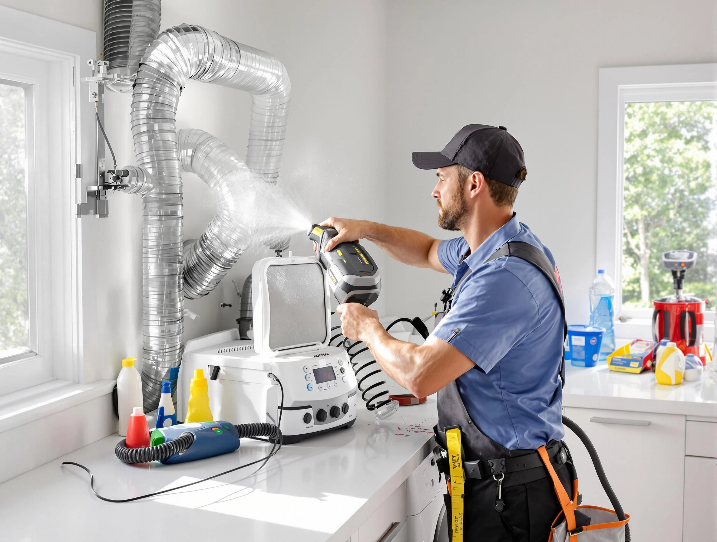 Residential Dryer Vent Cleaning in Lovejoy