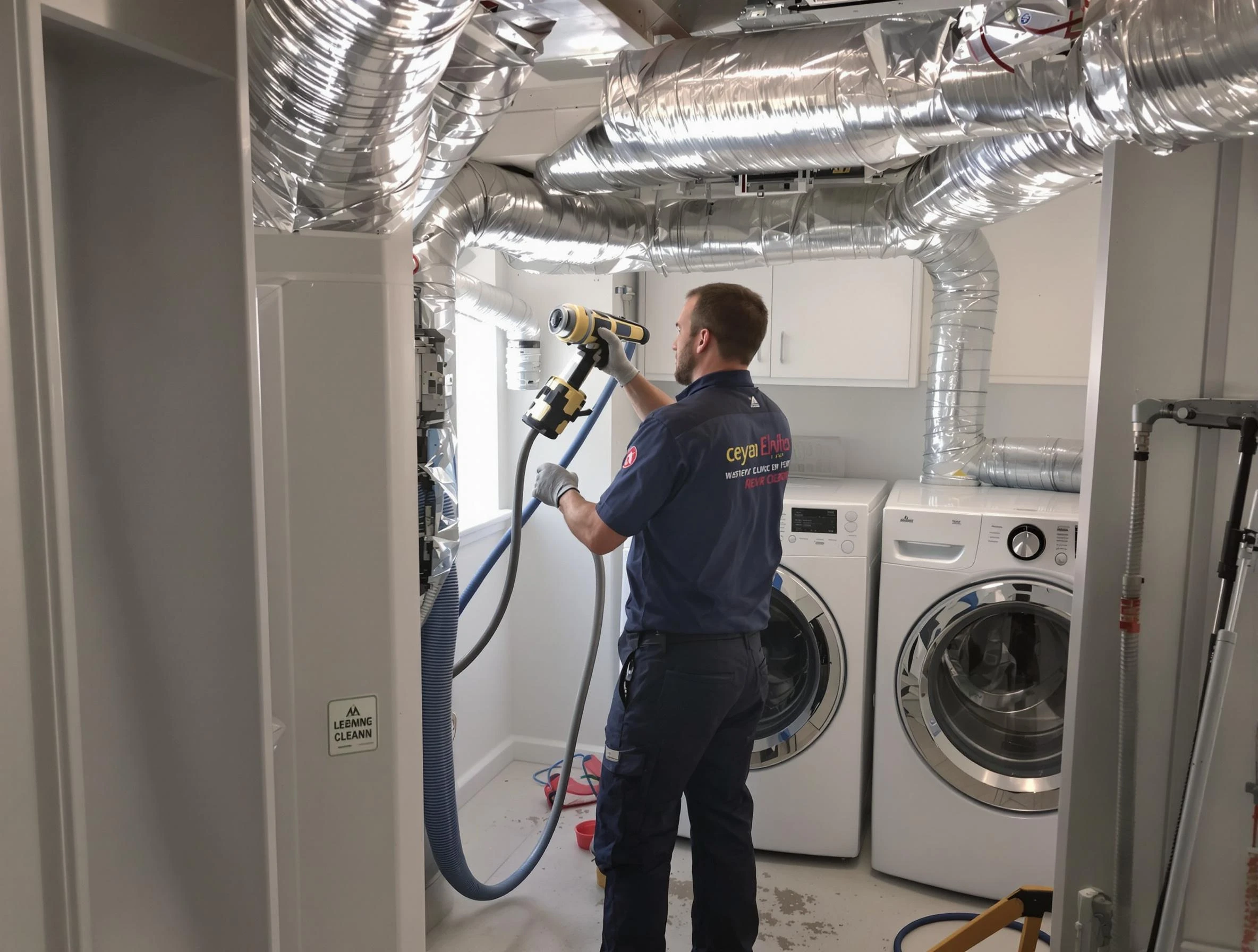 Lovejoy Dryer Vent Cleaning specialist using advanced equipment for thorough duct cleaning in Lovejoy