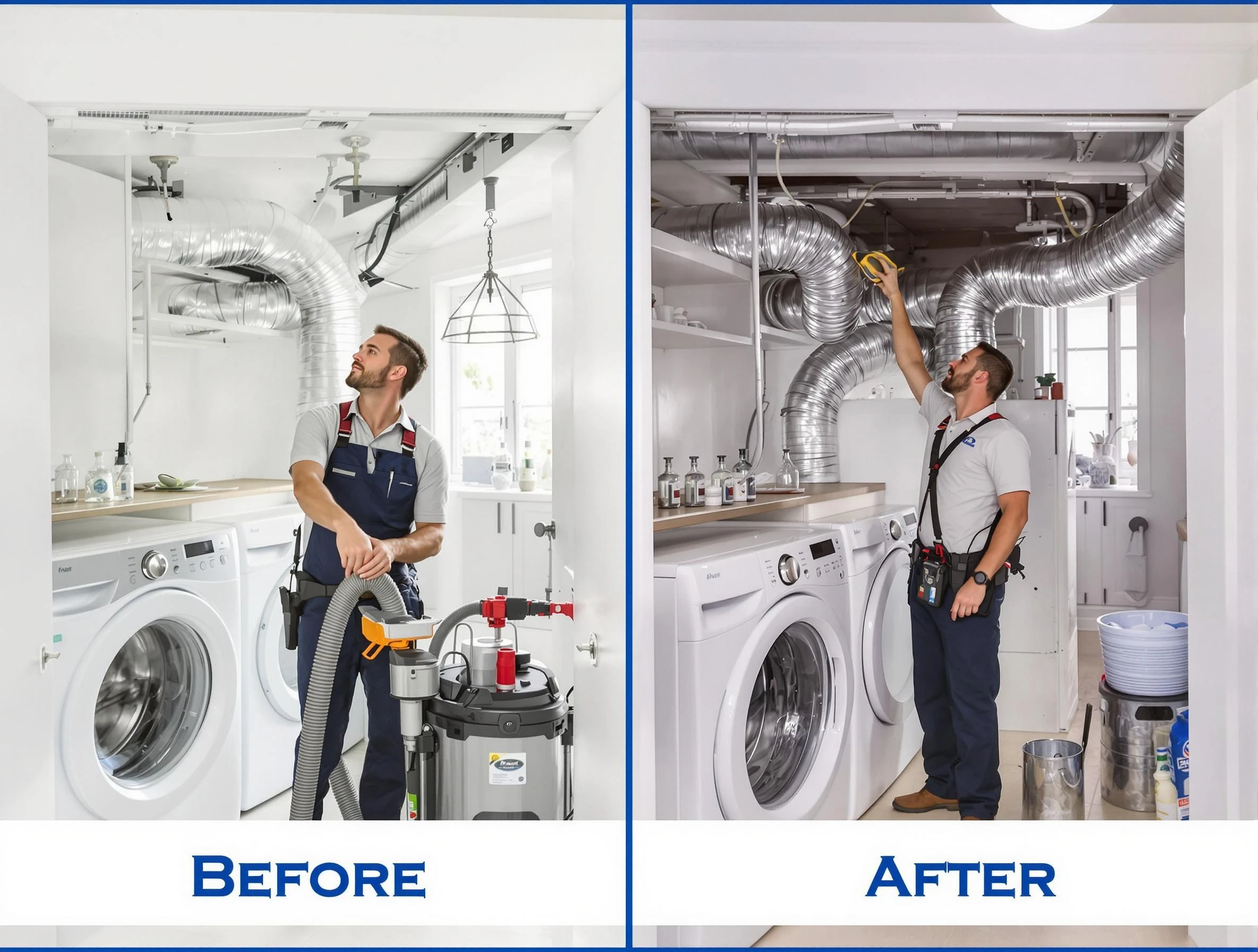 Expert gas dryer vent cleaning by Lovejoy Dryer Vent Cleaning in Lovejoy