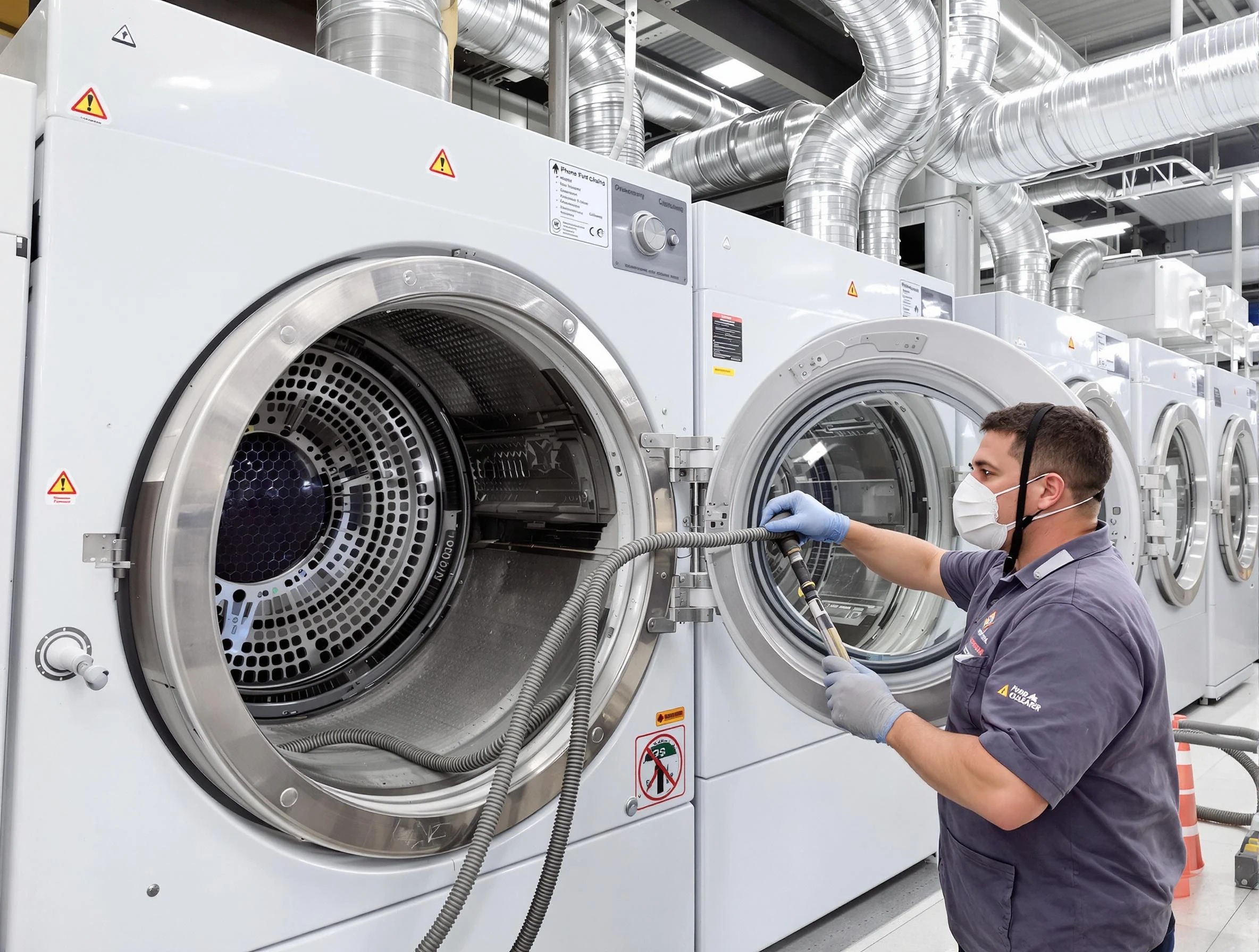 Industrial-grade dryer vent cleaning by Lovejoy Dryer Vent Cleaning in Lovejoy